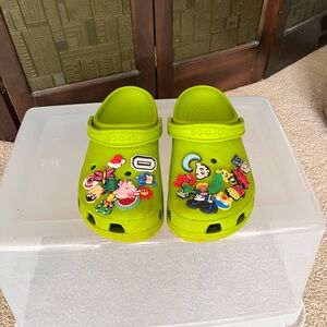 Green Crocs
